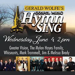 Gospel Music Hymn Sing - Greater Vision, Hayes Family, Whisnants, Mark Trammell Qt, & Bradys | Blue Gate Theatre | Shipshewana, Indiana