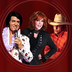 Salute to the Stars: Reba, George, & Elvis | Blue Gate Theatre | Shipshewana, Indiana