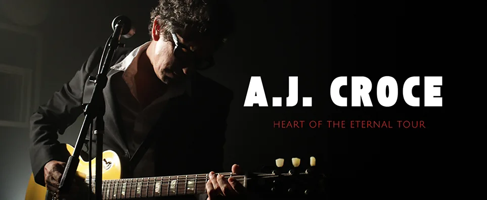 A.J. Croce Info Page Header