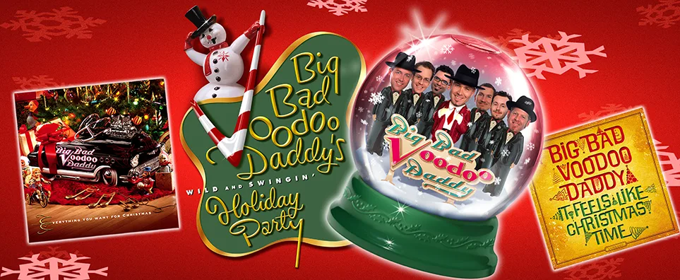 Big Bad Voodoo Daddy - Wild And Swingin Holiday Party Info Page Header