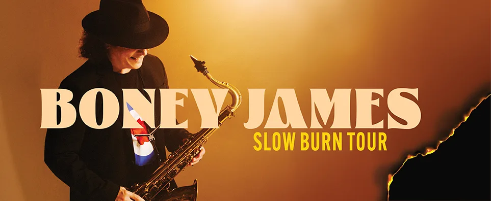 Boney James: Slow Burn Tour Info Page Header