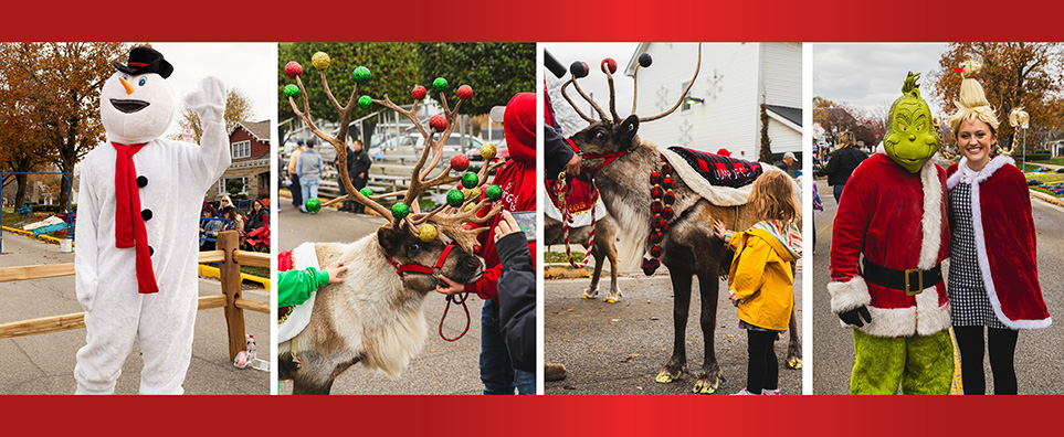 Christmas Characters & Reindeer Visit Shipshewana! Info Page Header