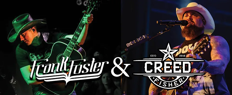 Frank Foster & Creed Fisher Info Page Header