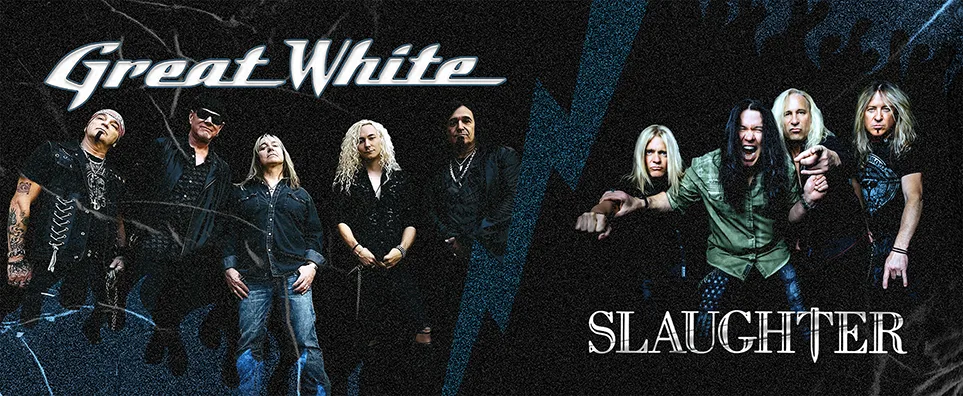 Great White & Slaughter Info Page Header