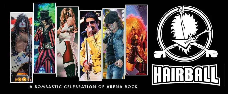 Hairball - A Celebration of Arena Rock Info Page Header