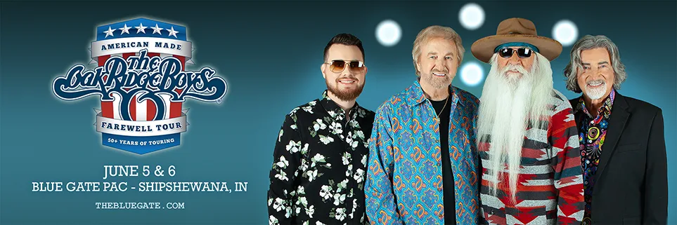 Oak Ridge Boys - Farewell Tour Info Page Header