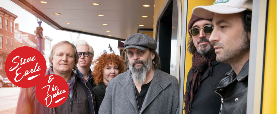 Photo of Steve Earle & The Dukes for the Shipshewana Event