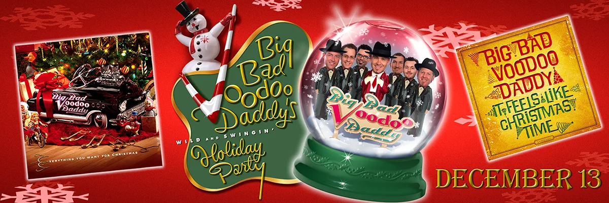 Big Bad Voodoo Daddy - Wild And Swingin Holiday Party - December 13, 2024 - Shipshewana, IN
