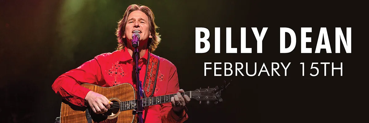 Billy Dean - February 15, 2025 - Shipshewana, IN