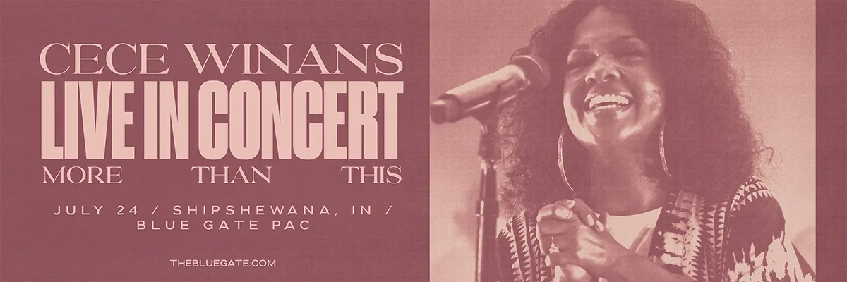 CeCe Winans - More Than This Tour - July 24, 2025 - Shipshewana, IN