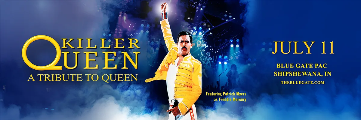 Killer Queen - A Tribute To Queen - July 11, 2025 - Shipshewana, IN