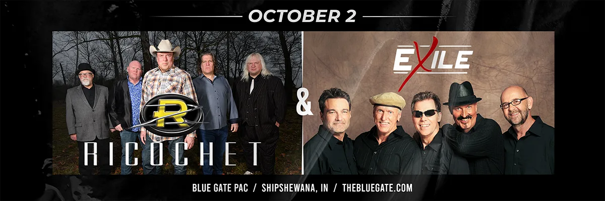 Ricochet & Exile - October 2, 2025 - Shipshewana, IN