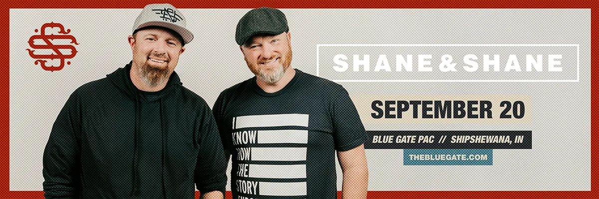 Shane & Shane - September 20, 2025 - Shipshewana, IN