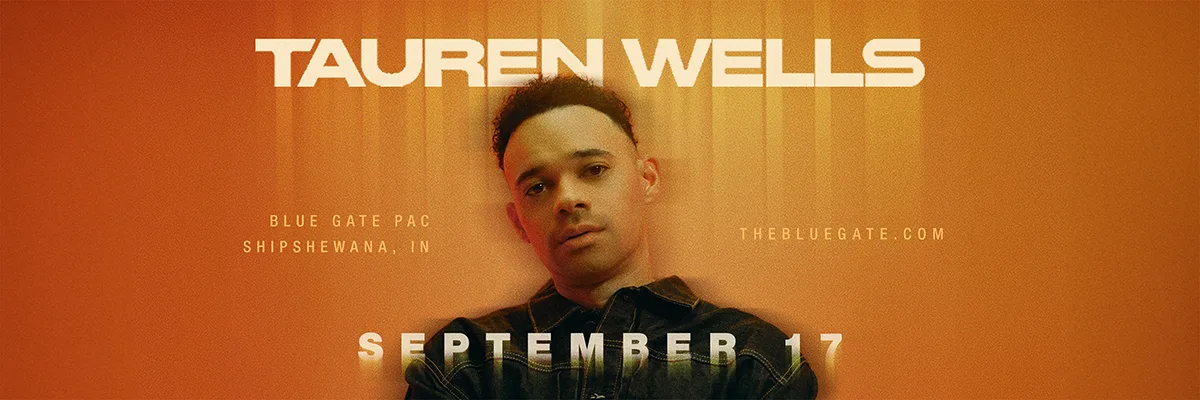 Tauren Wells - September 17, 2025 - Shipshewana, IN