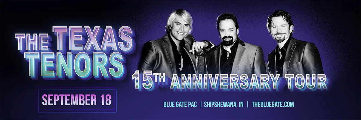 The Texas Tenors - September 18, 2025 - Shipshewana, IN